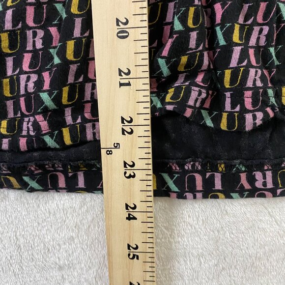 Eighty Eight Brand Black T-Shirt LUXURY Monogram Print Short Sleeve Large - Picture 7 of 8